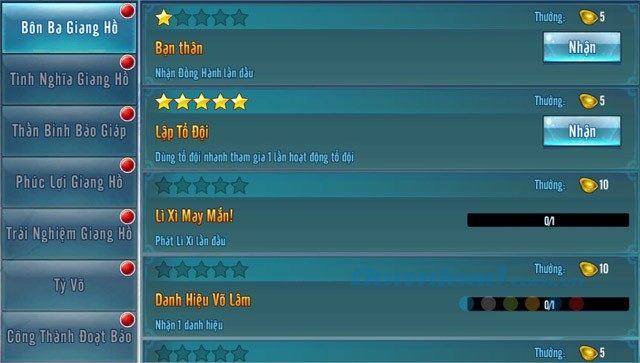 Hệ thống thành tựu