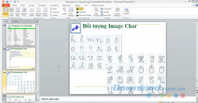 Chèn đối tượng
