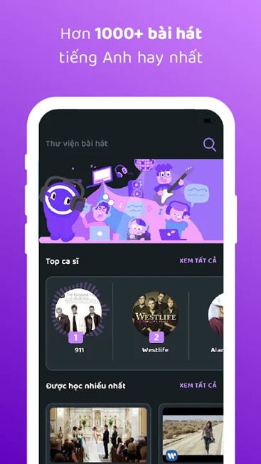 Hơn 1000 bài hát Tiếng Anh hay nhất