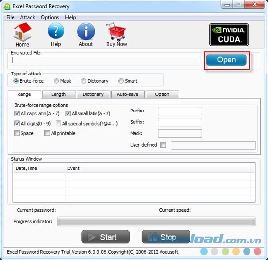 Vodusoft Excel Password Recovery
