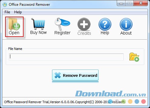 Vodusoft Office Password Remover