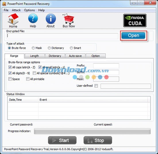 Vodusoft PowerPoint Password Recovery