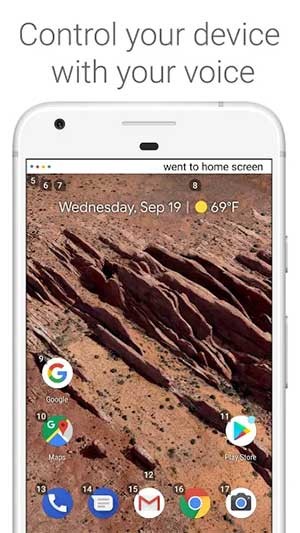 Kiểm soát điện thoại bằng giọng nói nhờ Voice Access