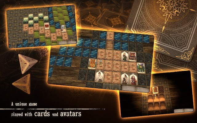 Một trò chơi độc đáo cho bạn chơi với các thẻ bài và avatar
