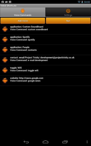 Voice Shortcuts Launcher for Android
