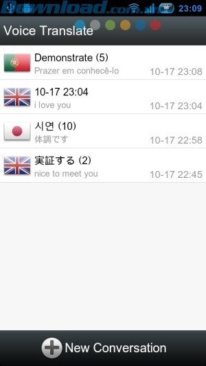 Lưu lại bản dịch để sử dụng offline