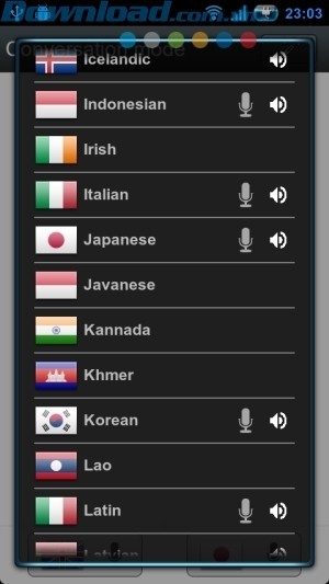 Hỗ trợ dịch nhiều ngôn ngữ