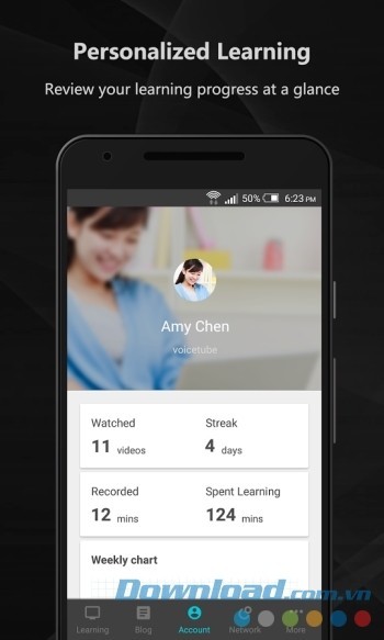 Xem lại tiến trình học của bạn