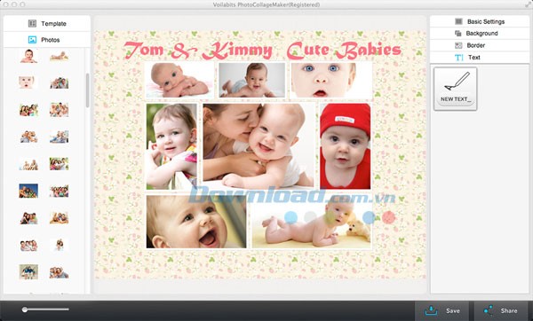 Voilabits PhotoCollageMaker cho Mac