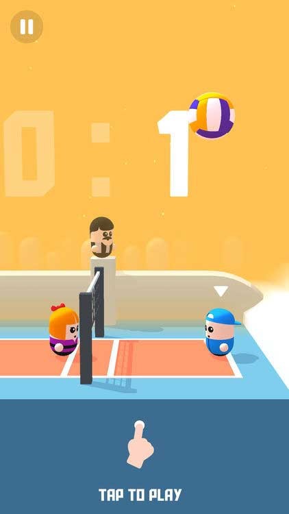 Game bóng chuyền tuyệt hay từ Voodoo - Volley Beans