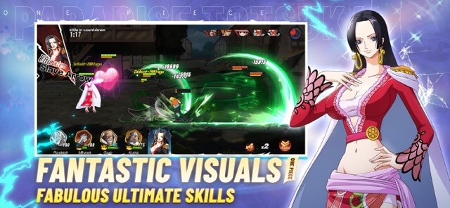 Game Voyage of the Four Seas được thể hiện với hình ảnh tuyệt đẹp, các kỹ năng độc đáo tuyệt vời