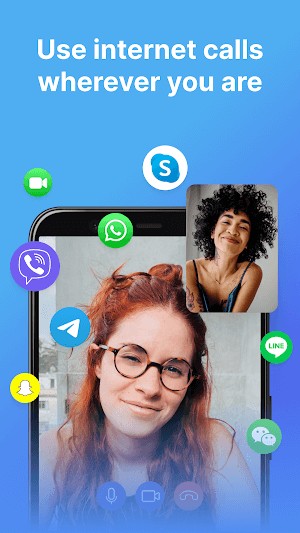 Sử dụng các cuộc gọi Internet ở mọi nơi