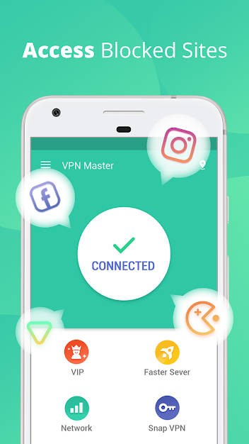 VPN Master cho Android hỗ trợ truy cập web bị chặn