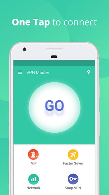 VPN Master cho Android hỗ trợ kết nối 1 tap