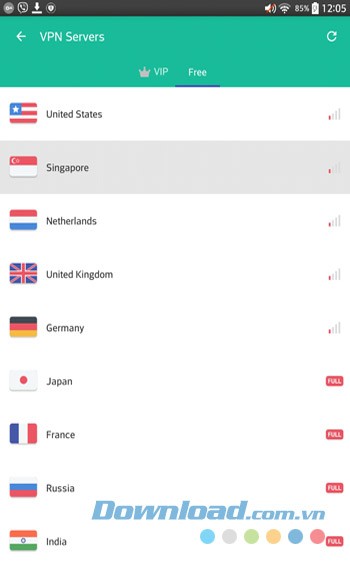 Truy cập miễn phí