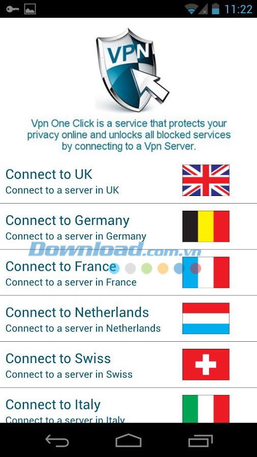 Vpn One Click for Android