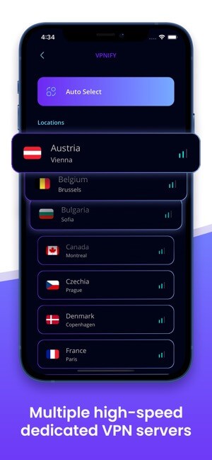 Nhiều server riêng, tốc độ cao