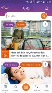 Ứng dụng tích điểm đa năng