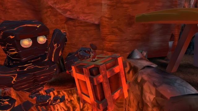 Người khổng lồ được tạo ra từ dung nham