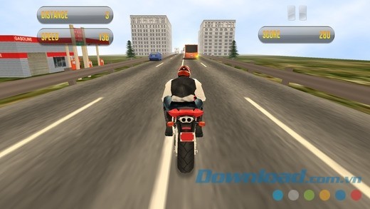 Điều khiển mô tô phân khối lớn trên đường trường