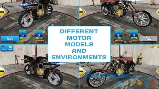 Sở hữu những chiếc xe đua mạnh mẽ trong VR Motor Racing Mania