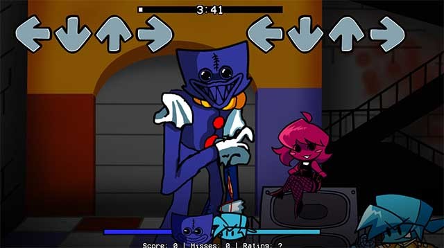 Thi hát với con quái vật đáng sợ Huggy Wuggy trong Poppy Playtime