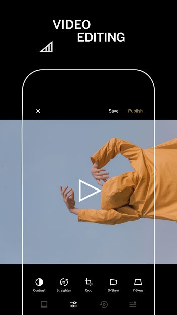 VSCO for Android là app sửa ảnh và video 2 trong 1
