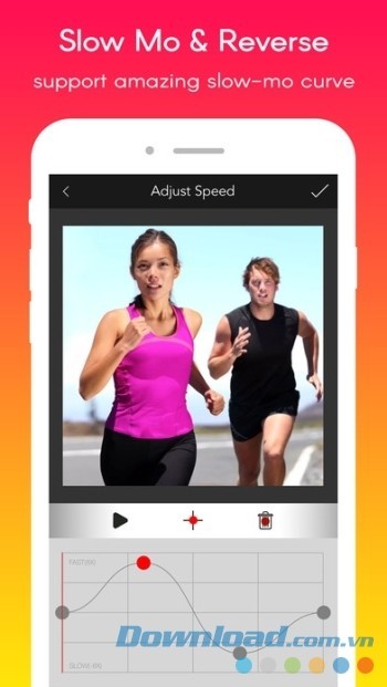 Làm video Slo Mo hay đảo ngược