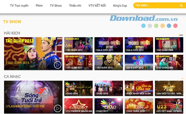 Xem TV Show Táo Quân