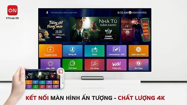 Chất luợng HD của VTVcab ON