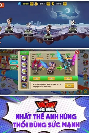 Game chiến thuật Vũ trụ anh hùng