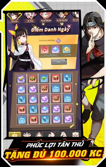 Phúc lợi hấp dẫn cho tân thủ