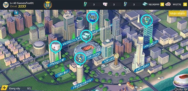 Game quản lý bóng đá