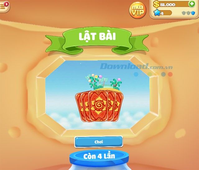 Lật bài để kiếm vàng