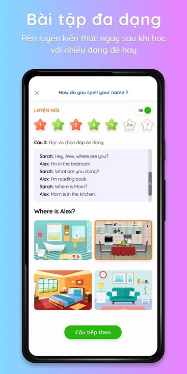 Bài tập đa dạng