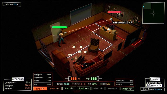 Tính toán chiến lược trong từng tình huống chiến đấu của Vultures game