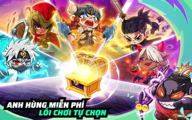 Hệ thống anh hùng miễn phí, lối chơi tự do