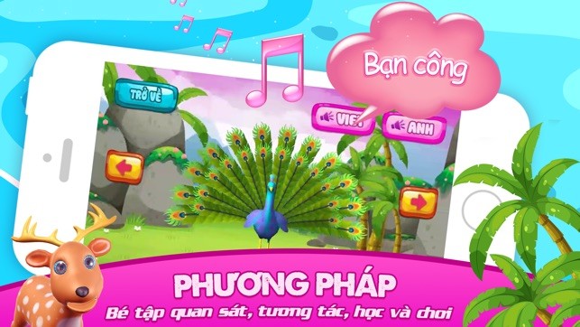 Ứng dụng Vườn Thú Ảo cho Android