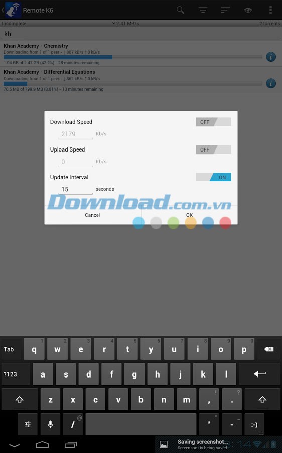 Vuze Remote for Android