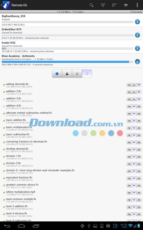 Vuze Remote for Android