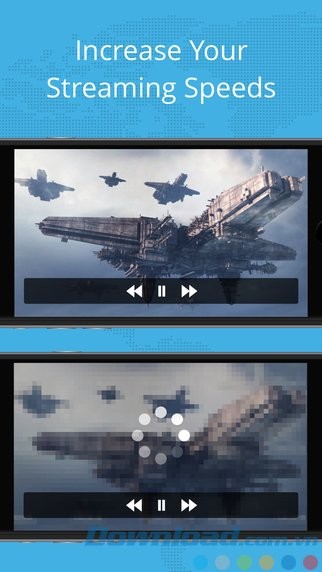 Tăng tốc độ stream