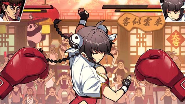 Bạn phải chinh phục tất cả các nữ võ sĩ để đi đến cuối giải đấu