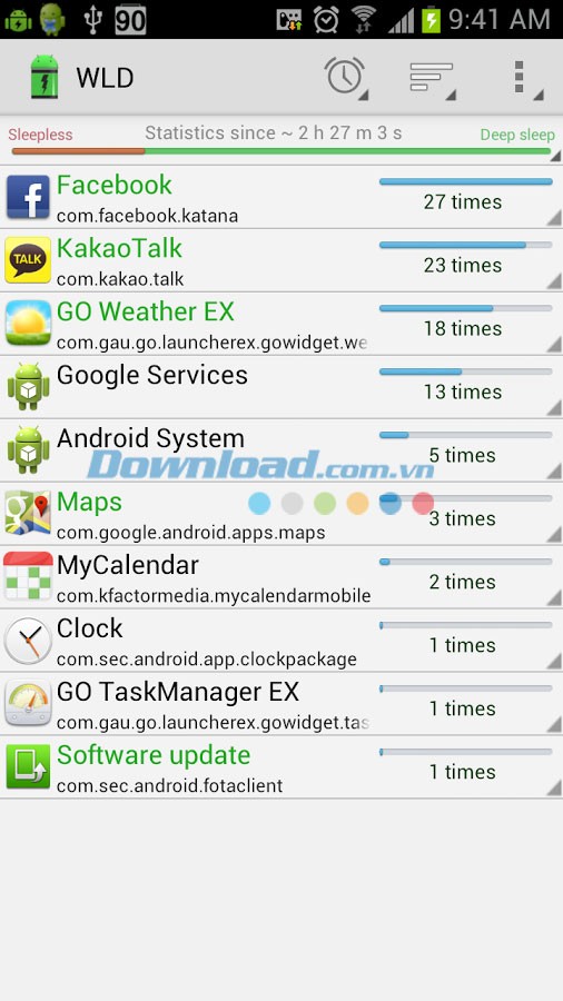 Wakelock Detector for Android