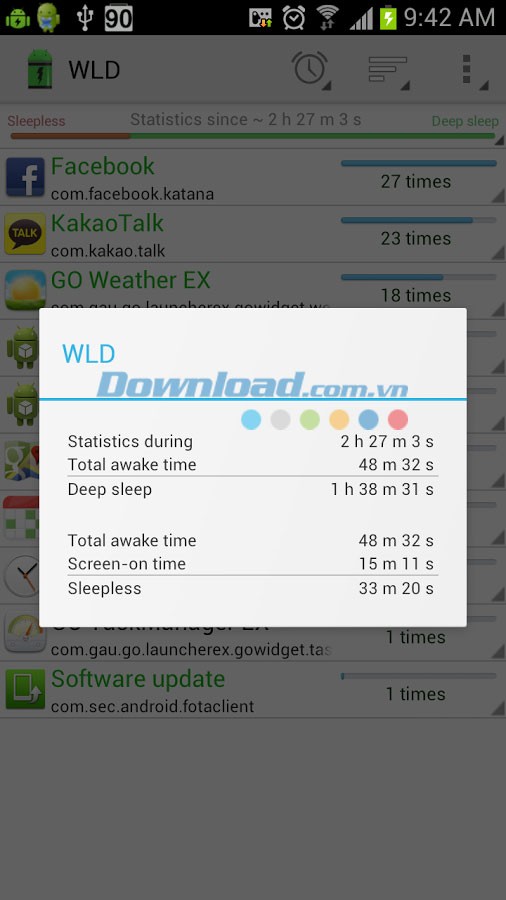 Wakelock Detector for Android