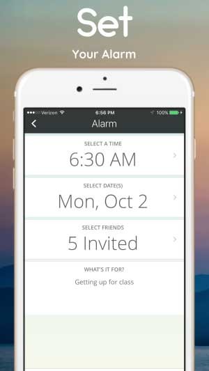 WakeMe là ứng dụng báo thức độc đáo