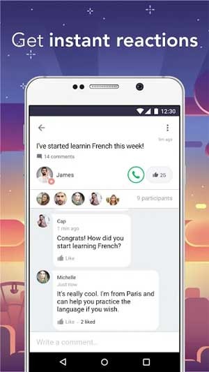 Nhận được phản hồi ngay lập tức
