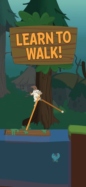 Học cách đi cà kheo trong game Walk Master