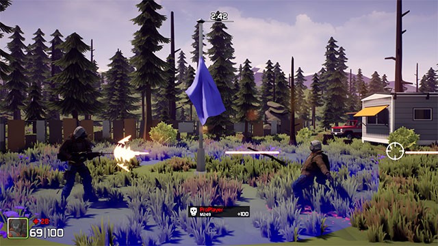 Môi trường chơi game khá hạn chế nhưng lại dễ để vận dụng nhiều loại chiến thuật khác nhau