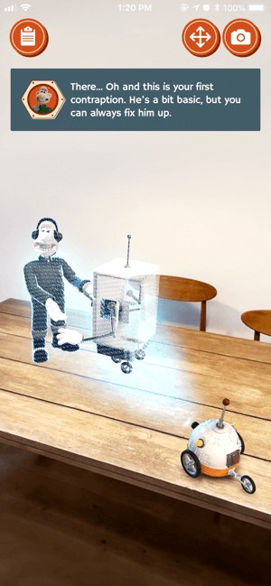 Bạn sẽ được tương tác trực tiếp với Wallace và Gromit theo nhiều cách