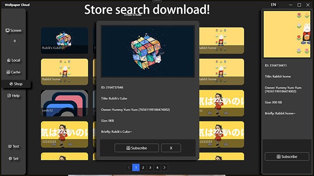 Tìm kiếm hình nền động, ảnh nền miễn phí - nội bộ hoặc online